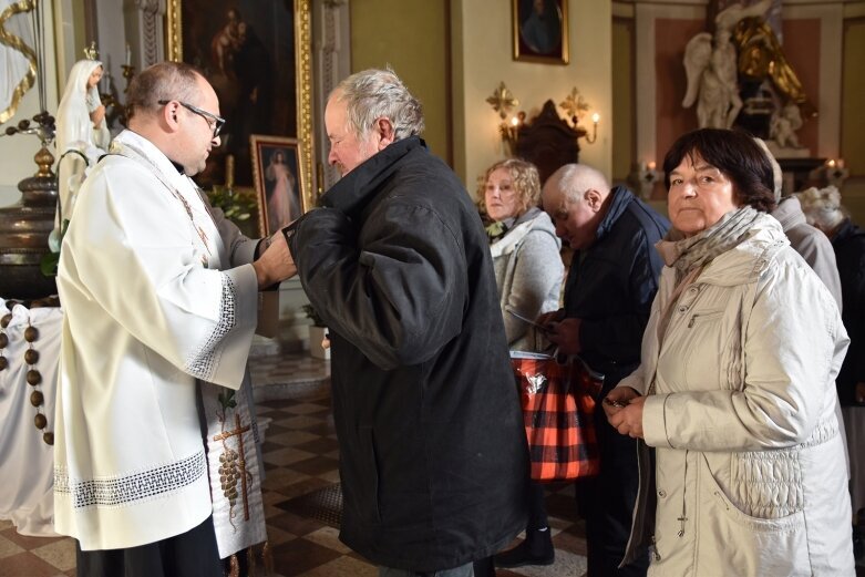  Nawiedzenie figury św. Michała Archanioła z Gargano w Skierniewicach  