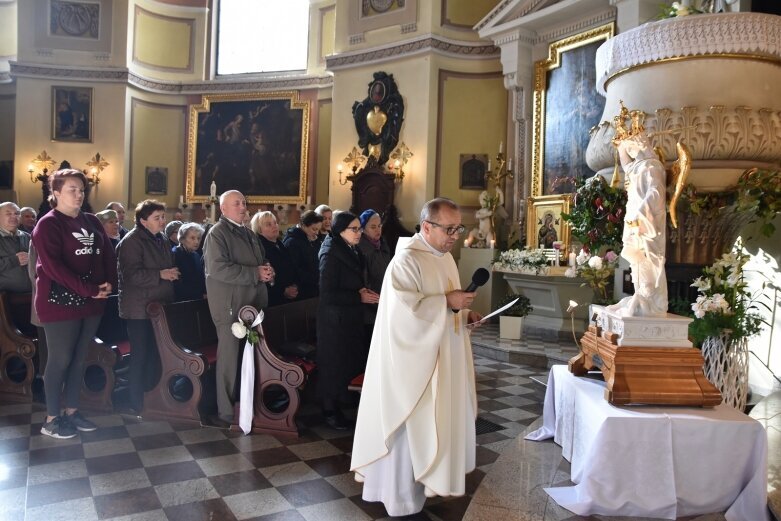  Nawiedzenie figury św. Michała Archanioła z Gargano w Skierniewicach  