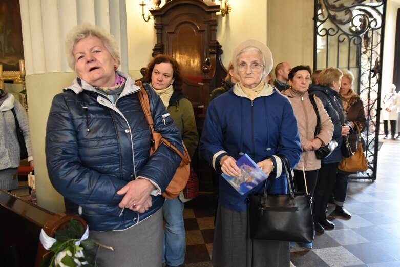  Nawiedzenie figury św. Michała Archanioła z Gargano w Skierniewicach  