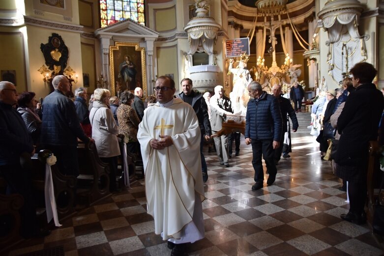  Nawiedzenie figury św. Michała Archanioła z Gargano w Skierniewicach  