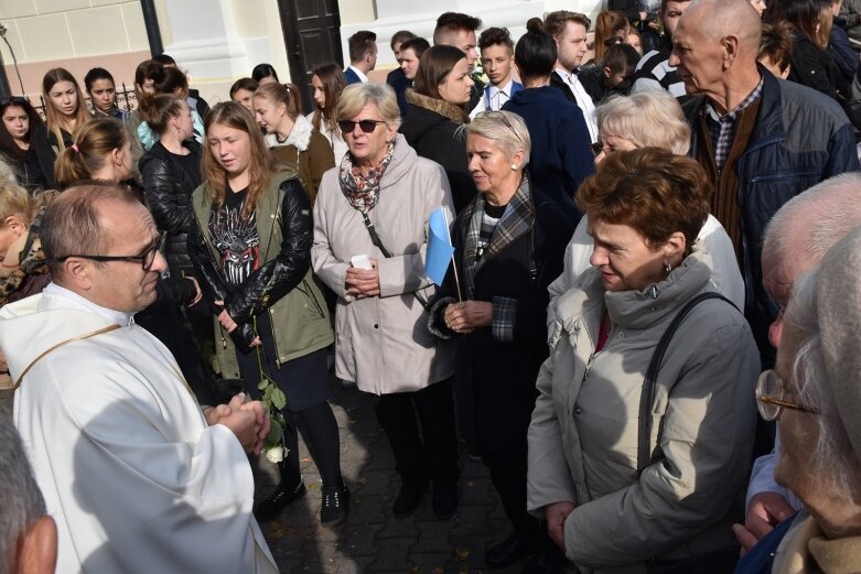  Nawiedzenie figury św. Michała Archanioła z Gargano w Skierniewicach  