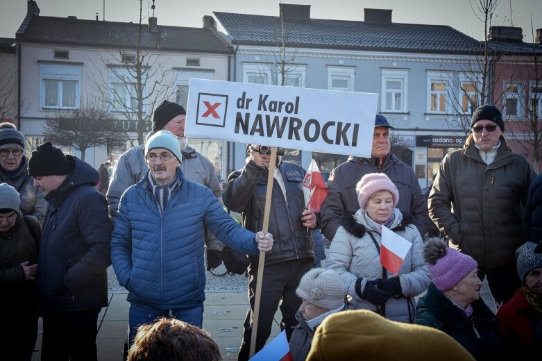  Nawrocki w Skierniewicach: Rafał Trzaskowski zachowuje się jak chorągiewa” 