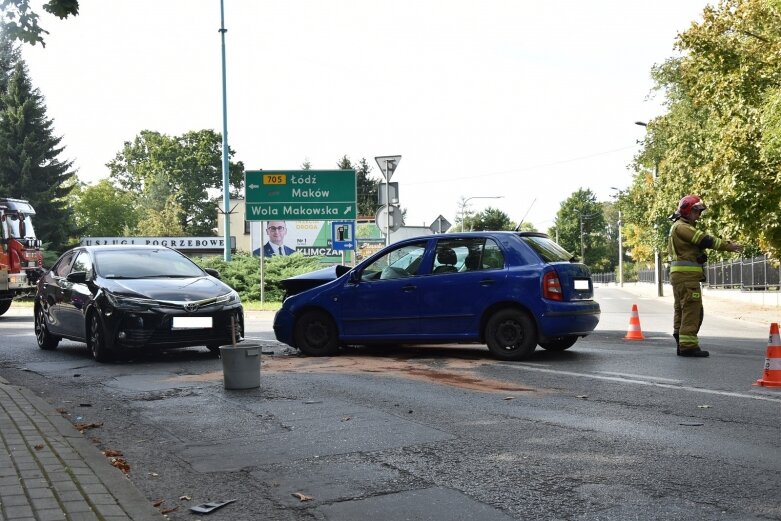  Nie ustąpił pierwszeństwa. Jedna osoba w szpitalu 