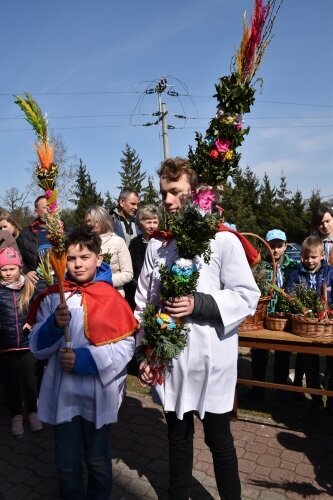  Niedziela Palmowa i otwarcie wystawy sztuki sakralnej w kościele na Rawce 