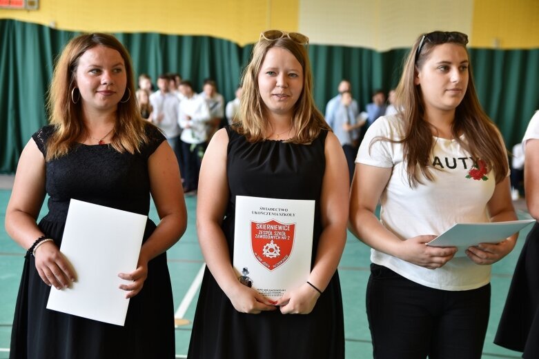  Odebrali świadectwa i udali się na wakacje 