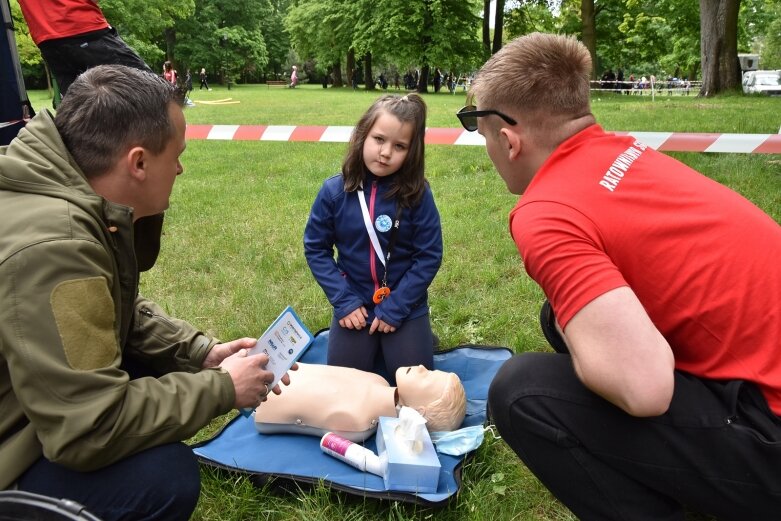  Park miejski w Skierniewicach pełen atrakcji dla najmłodszych 