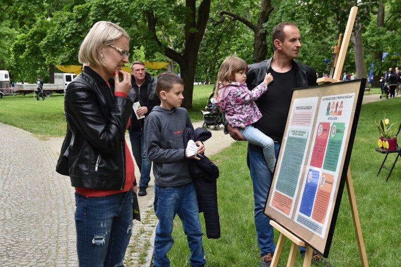  Park miejski w Skierniewicach pełen atrakcji dla najmłodszych 