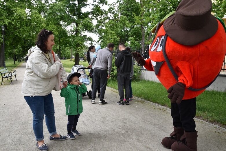  Park miejski w Skierniewicach pełen atrakcji dla najmłodszych 