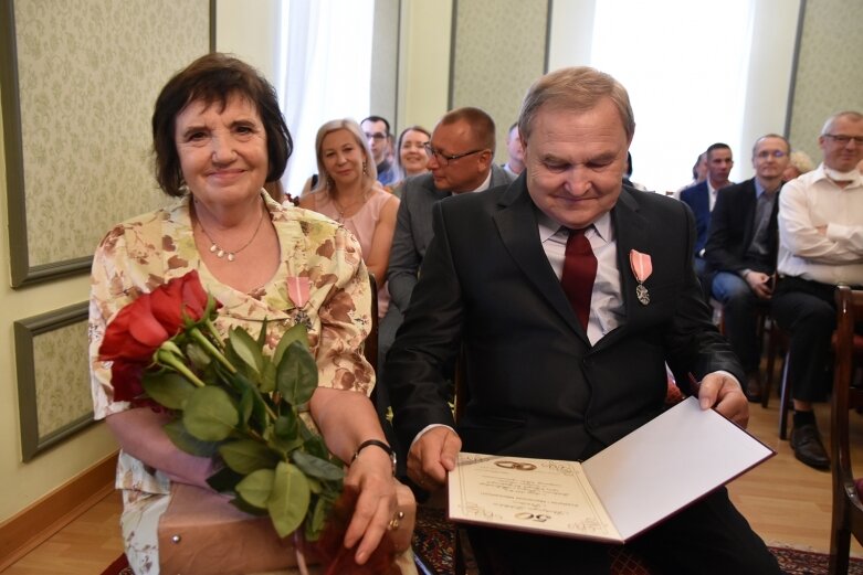  Piękny jubileusz Złotych Godów w Skierniewicach 