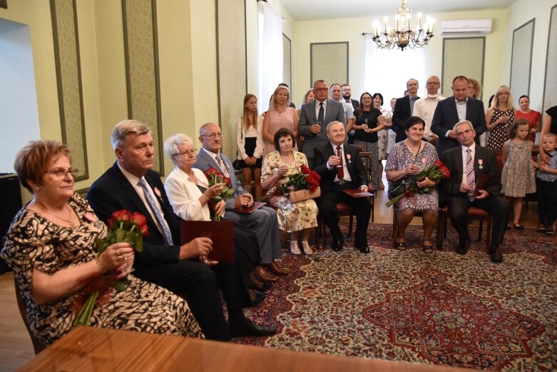  Piękny jubileusz Złotych Godów w Skierniewicach 