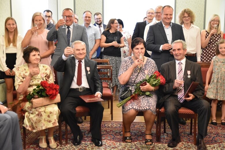  Piękny jubileusz Złotych Godów w Skierniewicach 