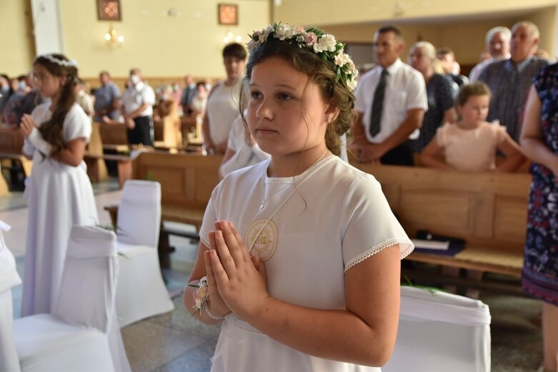  Pierwsza Komunia Święta w parafii św. Józefa w Skierniewicach 