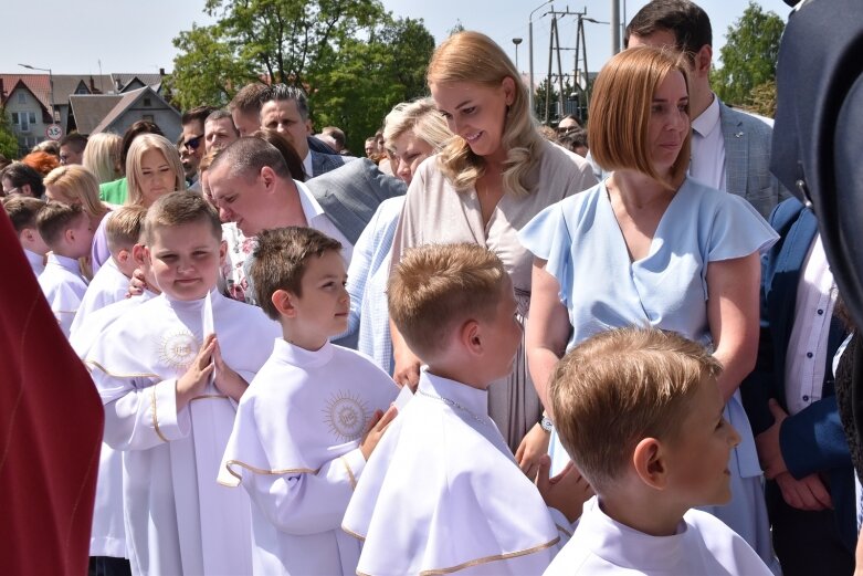  Pierwsza komunia w kościele Niepokalanego Serca Najświętszej Maryi Panny 