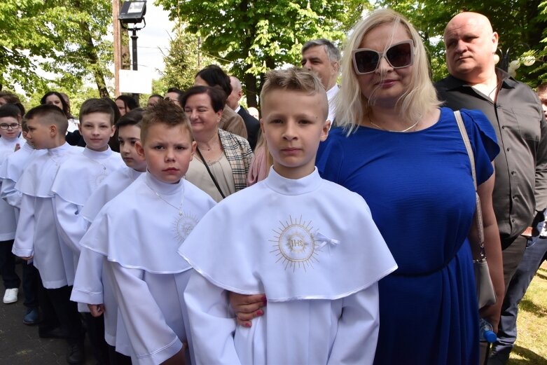  Pierwsze spotkanie z Jezusem. Komunia Święta w parafii św. Jakuba 