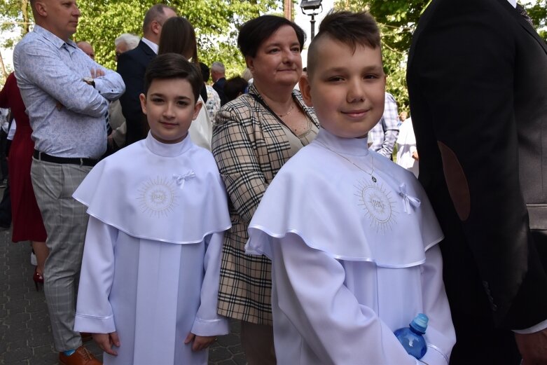  Pierwsze spotkanie z Jezusem. Komunia Święta w parafii św. Jakuba 