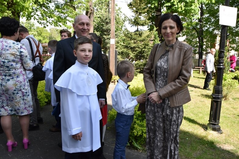  Pierwsze spotkanie z Jezusem. Komunia Święta w parafii św. Jakuba 