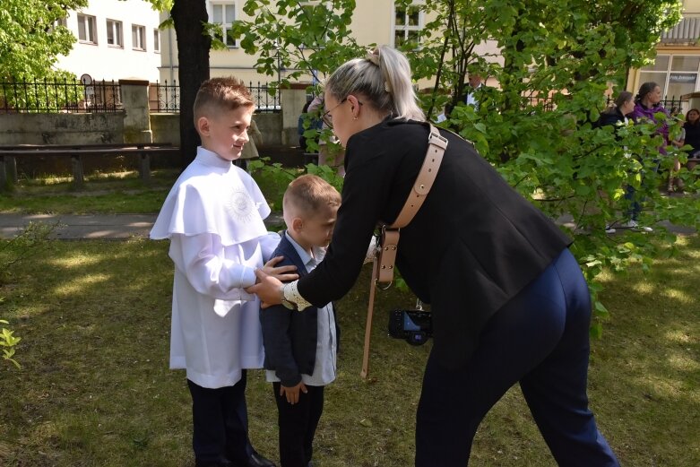  Pierwsze spotkanie z Jezusem. Komunia Święta w parafii św. Jakuba 