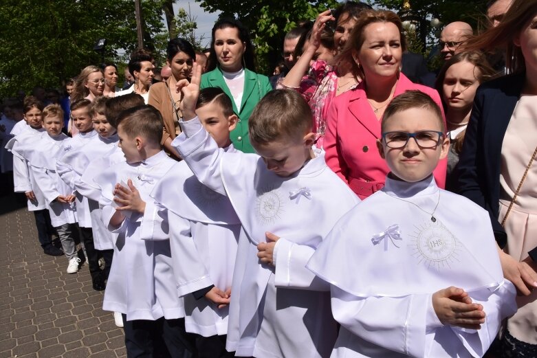  Pierwsze spotkanie z Jezusem. Komunia Święta w parafii św. Jakuba 