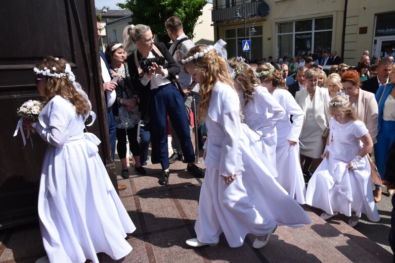  Pierwsze spotkanie z Jezusem. Komunia Święta w parafii św. Jakuba 