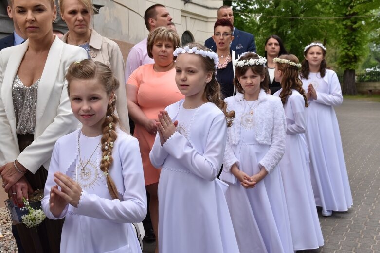  Pierwsze spotkanie z Jezusem. Komunia w parafii św. Jakuba  