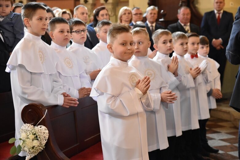  Pierwsze spotkanie z Jezusem. Komunia w parafii św. Jakuba  