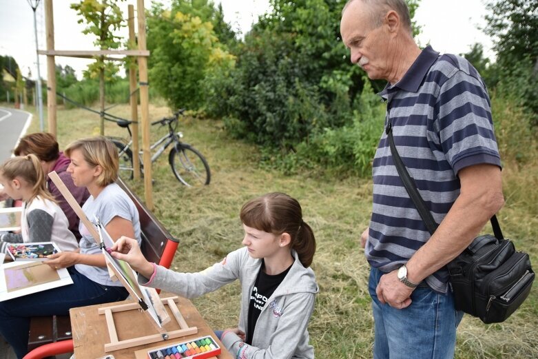  Plener malarski nad zalewem Zadębie 