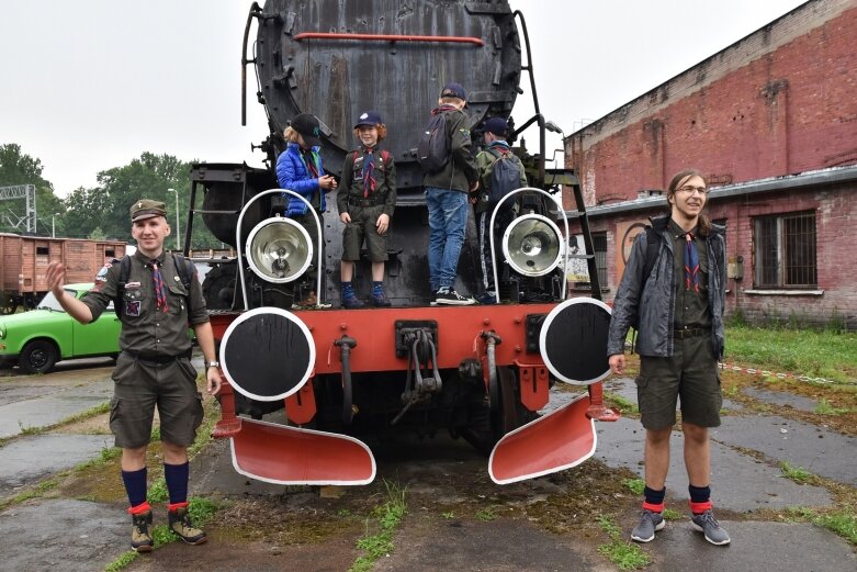  Ponad 550 osób na Dniu Dziecka w skierniewickiej parowozowni 