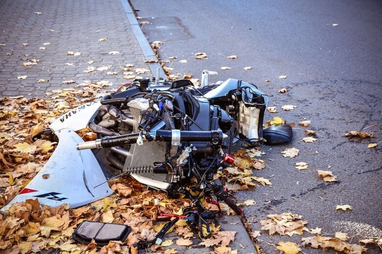  Poważny wypadek pod starostwem w Skierniewicach 