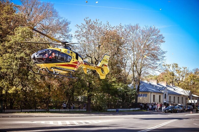  Poważny wypadek pod starostwem w Skierniewicach 