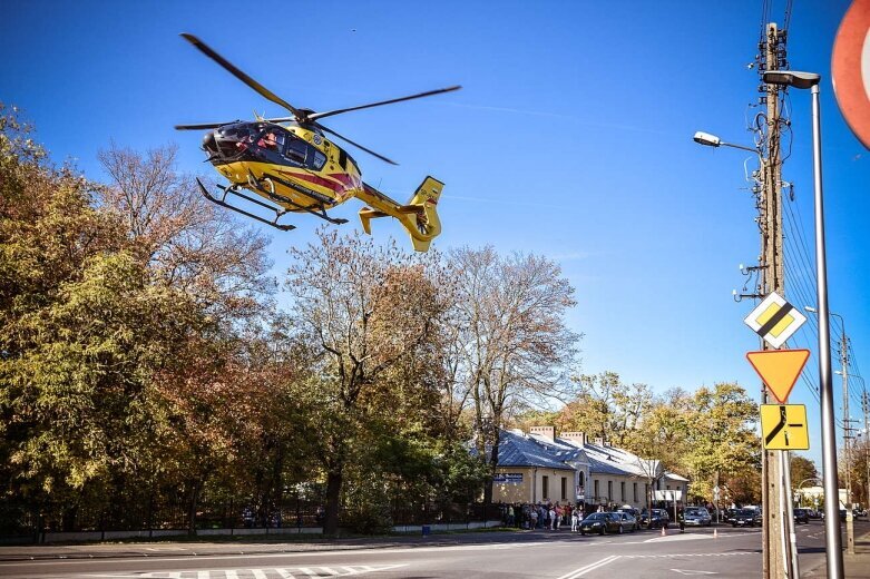  Poważny wypadek pod starostwem w Skierniewicach 