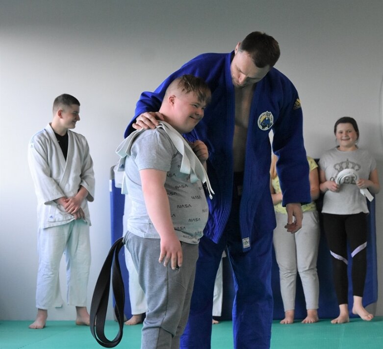  Sekcja judo dla niepełnosprawnych rozwija się 