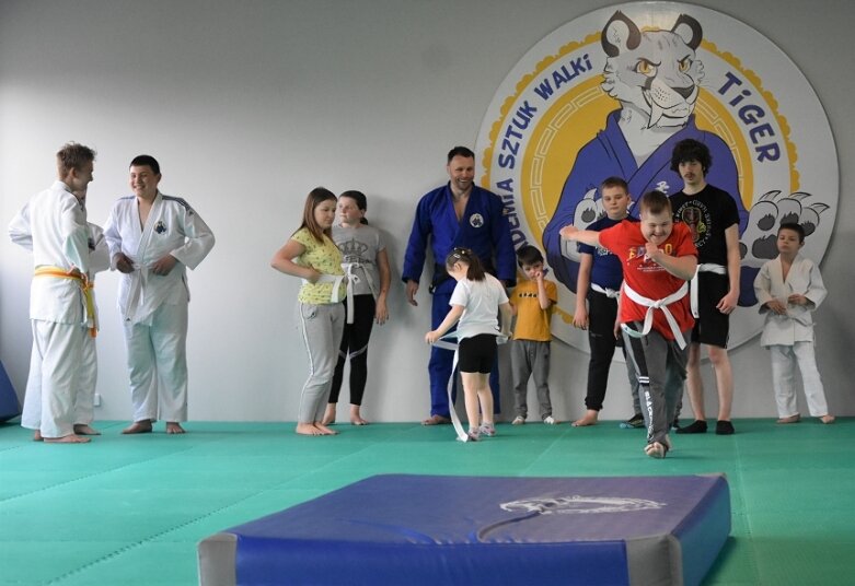  Sekcja judo dla niepełnosprawnych rozwija się 