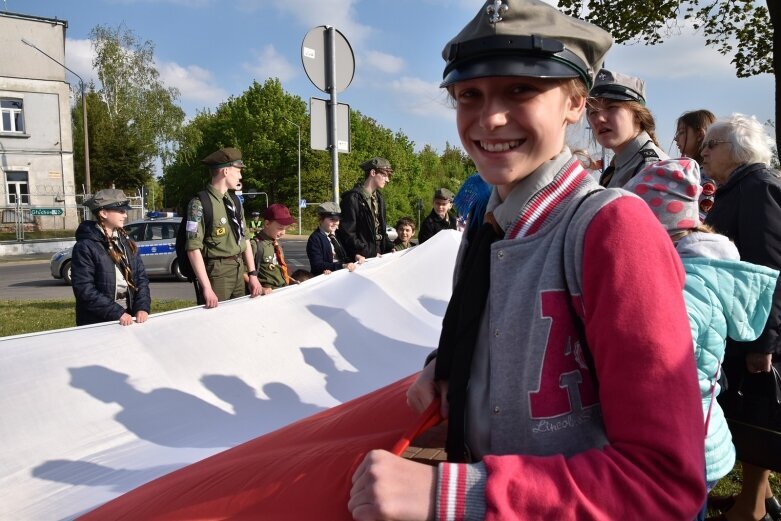  Setki mieszkańców na obchodach Dnia Flagi w Skierniewicach 