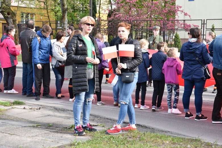  Setki mieszkańców na obchodach Dnia Flagi w Skierniewicach 