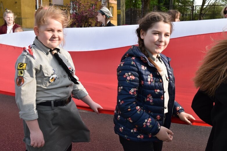  Setki mieszkańców na obchodach Dnia Flagi w Skierniewicach 