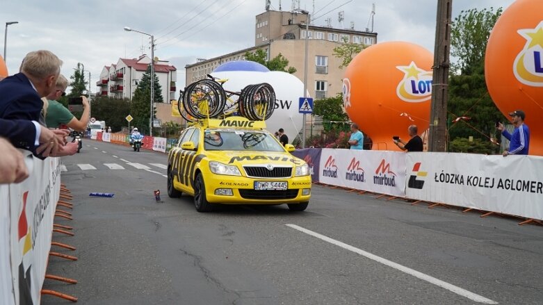  Skierniewice na trasie 34. Międzynarodowego Wyścigu Kolarskiego 