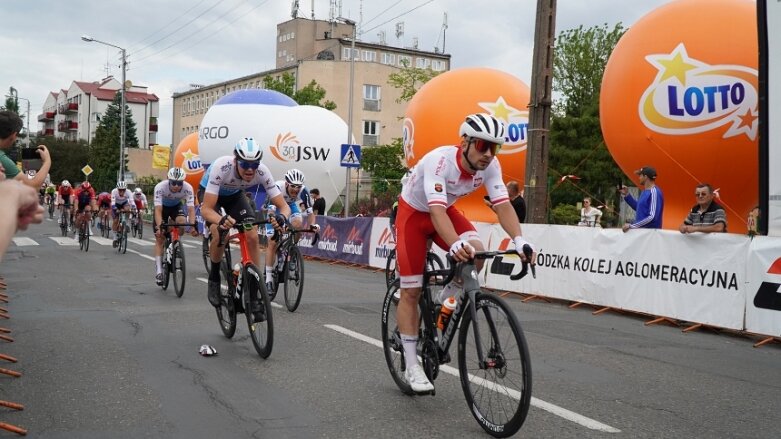  Skierniewice na trasie 34. Międzynarodowego Wyścigu Kolarskiego 