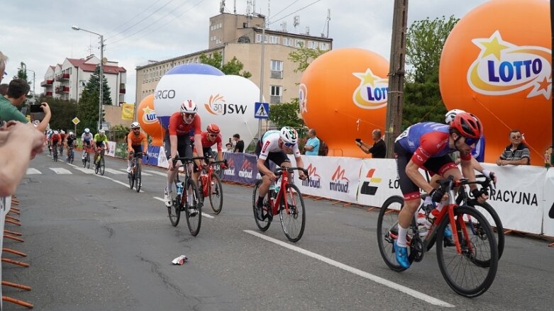  Skierniewice na trasie 34. Międzynarodowego Wyścigu Kolarskiego 