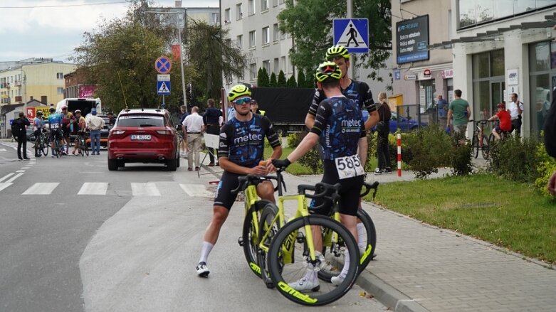  Skierniewice na trasie 34. Międzynarodowego Wyścigu Kolarskiego 