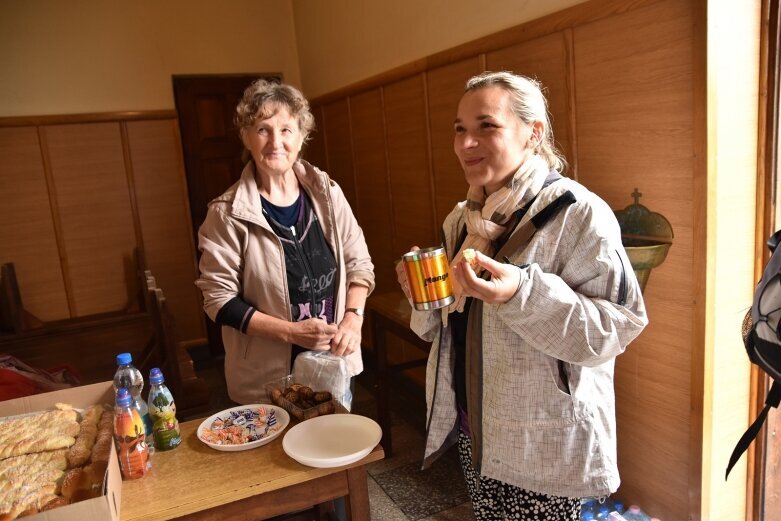  Skierniewiczanie gościli pątników zmierzających do Lichenia 