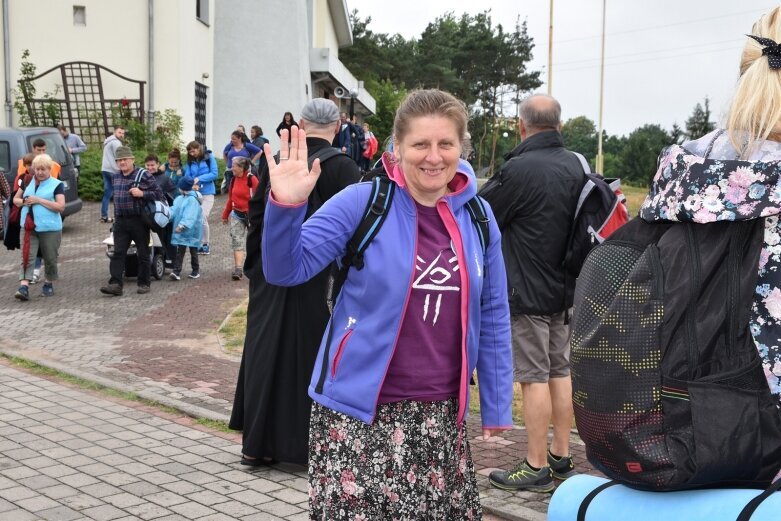  Skierniewiczanie gościli pątników zmierzających do Lichenia 