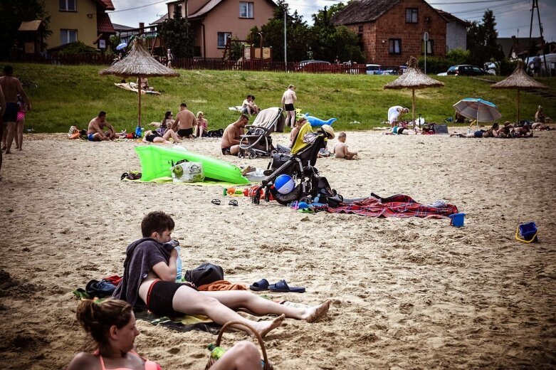  Słoneczny weekend nad zalewem Zadębie 