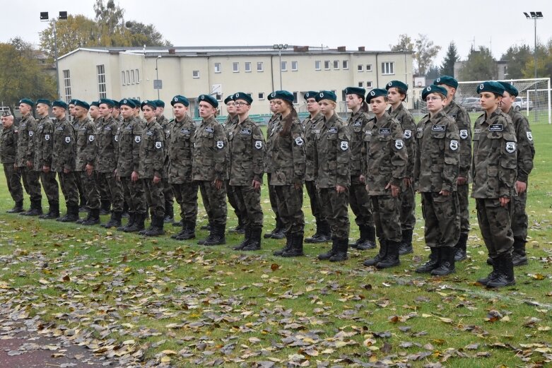  Ślubowanie w bolimowskiej Mundurówce  