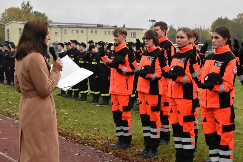  Ślubowanie w bolimowskiej Mundurówce  