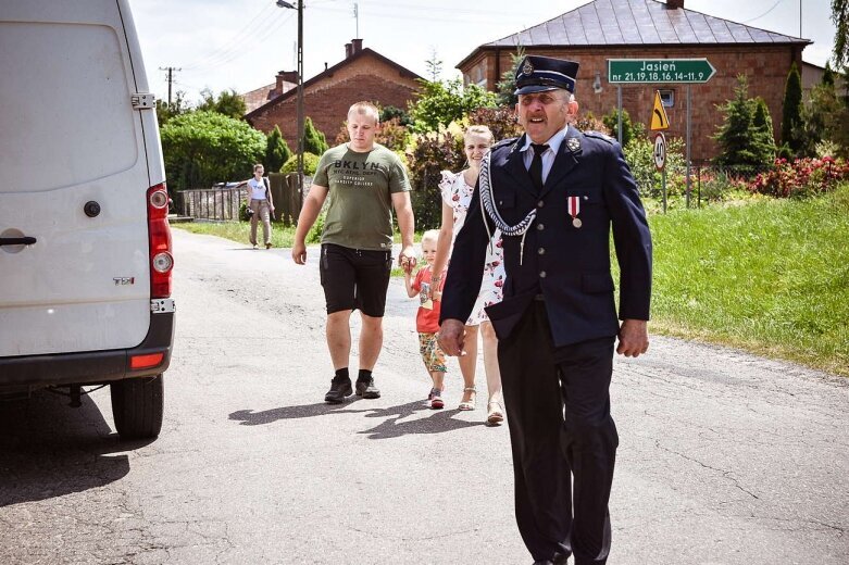  Strażacy z Jasienia świętowali 50-lecie OSP 