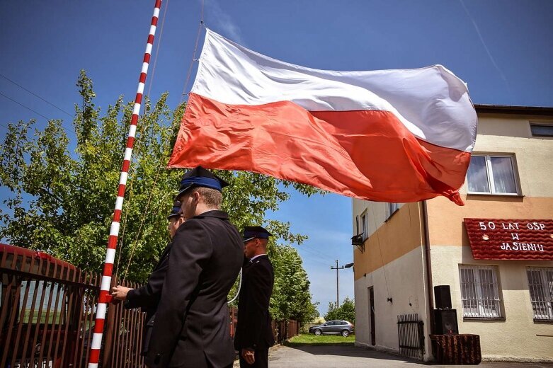  Strażacy z Jasienia świętowali 50-lecie OSP 