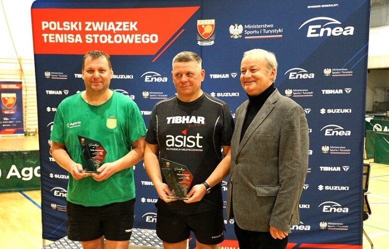  Sukcesy gospodarzy podczas Grand Prix Polski Weteranów w Tenisie Stołowym  