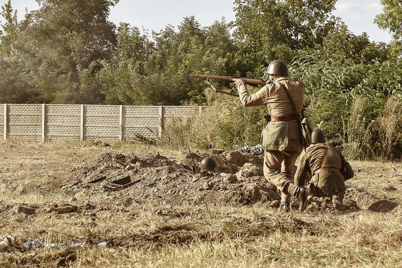  Święto Wojska Polskiego w Skierniewicach – rekonstrukcja historyczna 