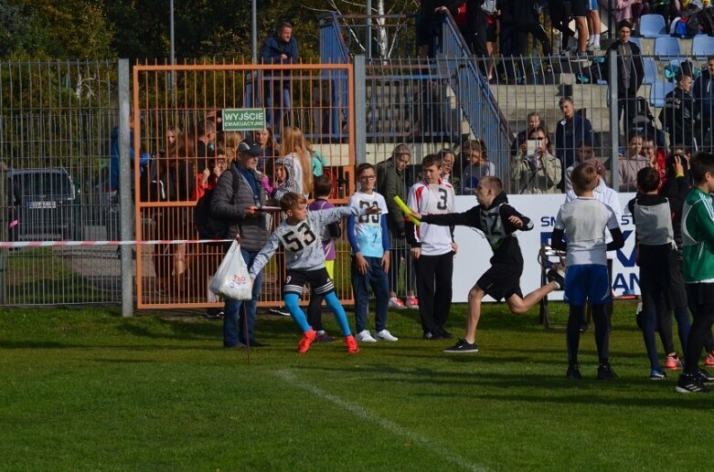  Szkolne przełaje na stadionie przy ulicy Pomologicznej 