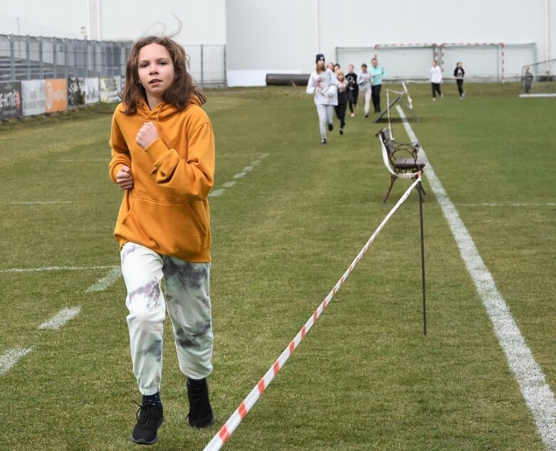  Szkolne przełaje na stadionie przy ulicy Pomologicznej 